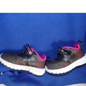 Nautica purple glitter tennis shoes size 5 toddler girl